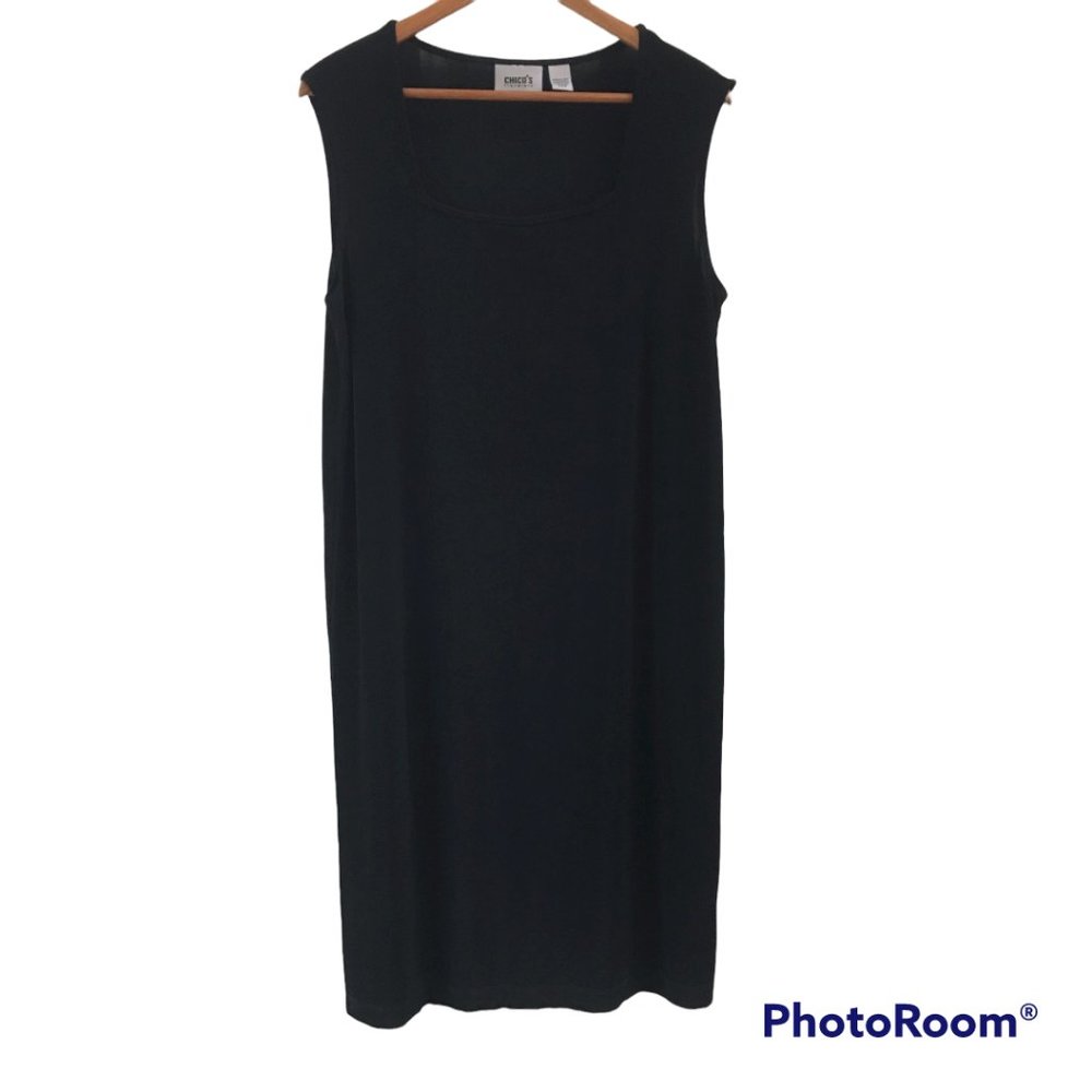 Chico's Travelers sleeveless dress size 2 (shirt not included)